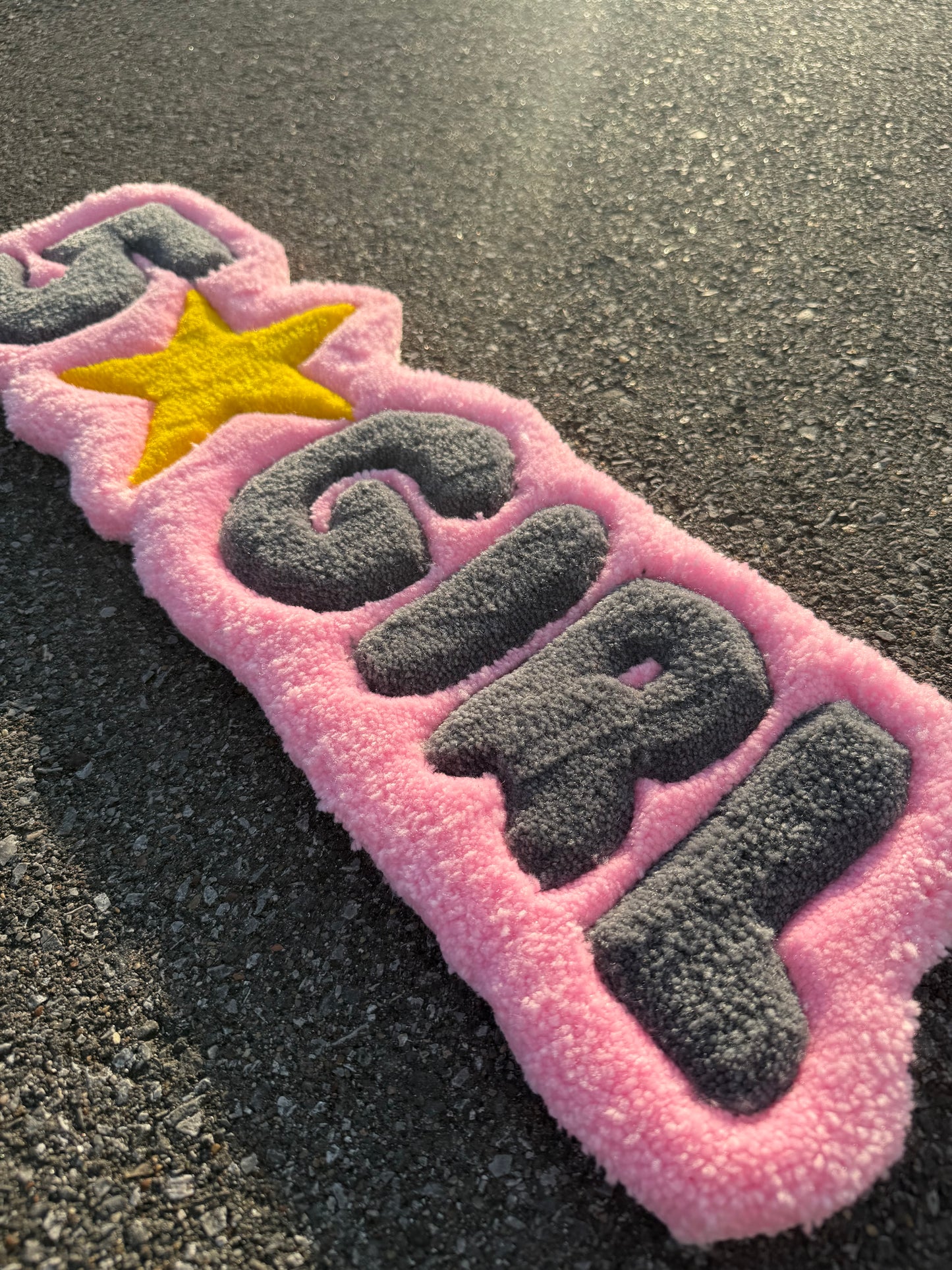 Small 5 Star Girl Rug