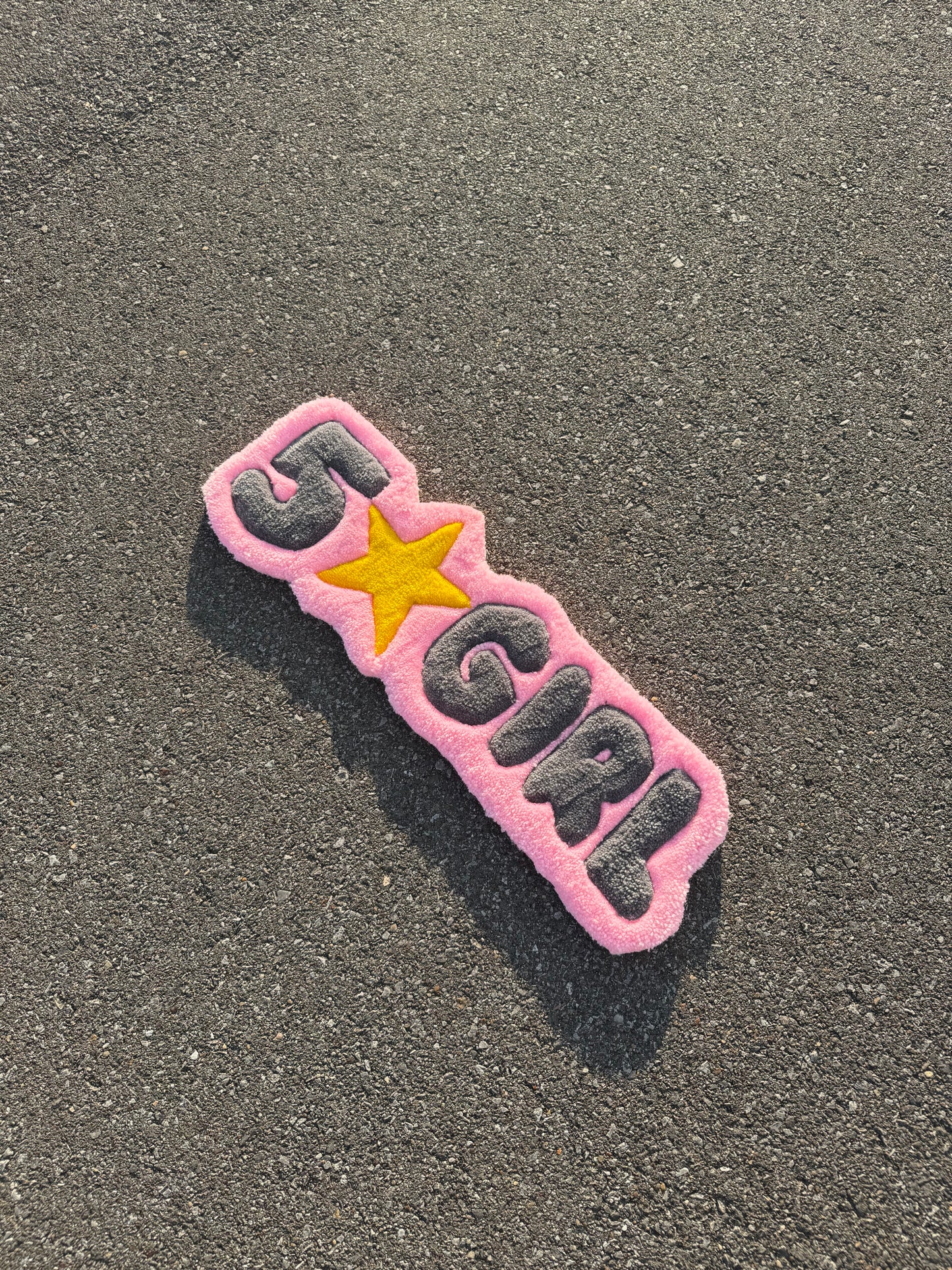 Small 5 Star Girl Rug